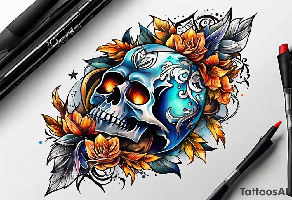 only fire. tattoo idea