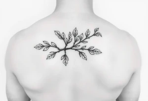 oak branch tattoo idea