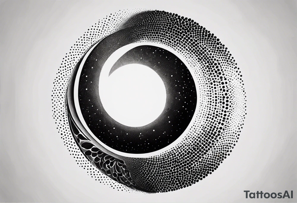 wormhole tattoo idea