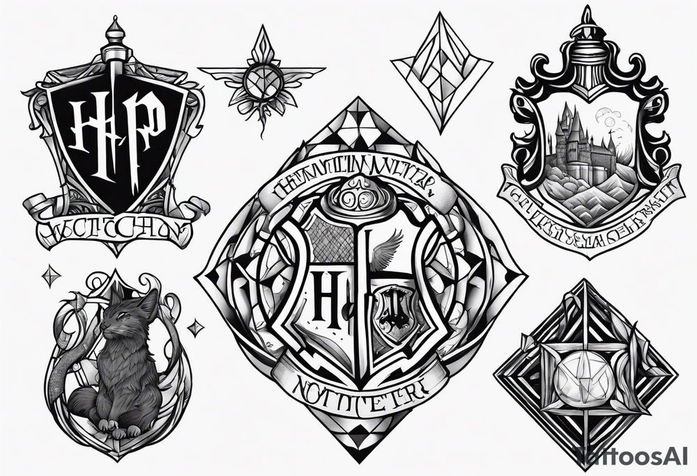 Harry Potter themed tattoo idea
