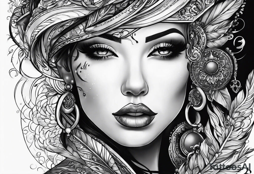 a shower tattoo idea