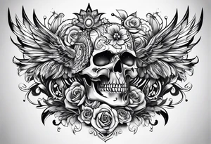 Full leg tattoo tattoo idea