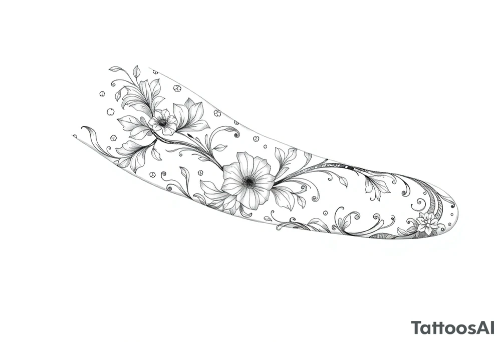 Feminine tattoos for
Women tattoo idea