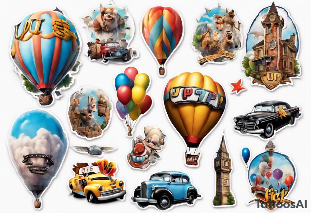 up! movie tattoo idea