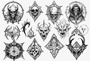 D&d warlock tattoo idea