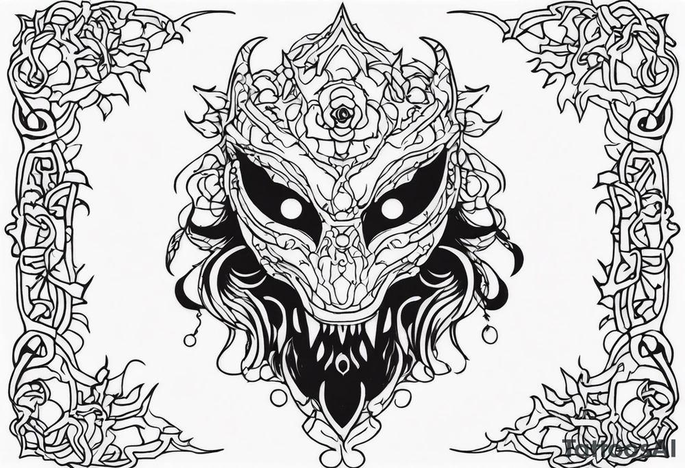 creepypasta creature tattoo idea