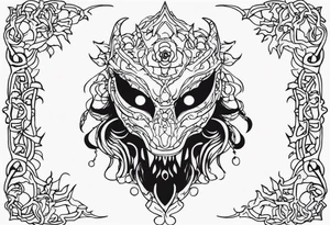 creepypasta creature tattoo idea