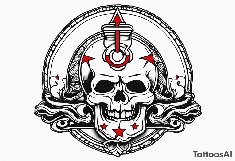 Rock a billy tattoo idea