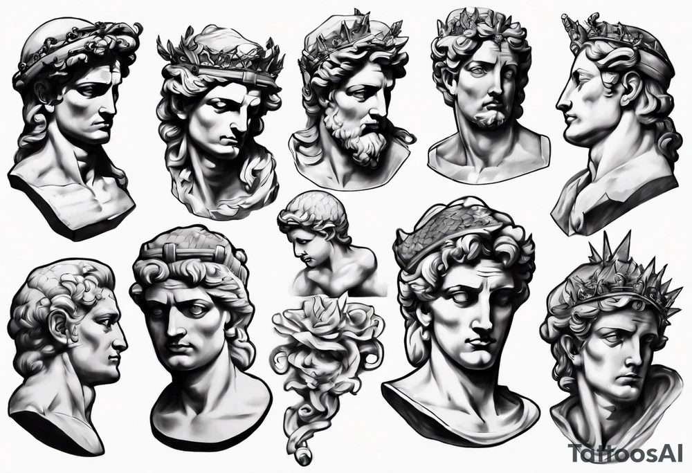 Statue of david tattoo idea