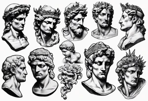 Statue of david tattoo idea