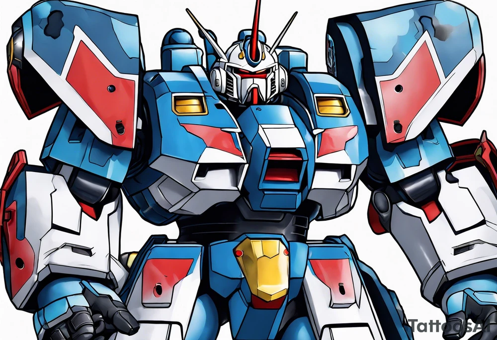 Gouf Mobile Suit tattoo idea