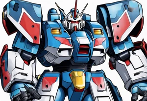 Gouf Mobile Suit tattoo idea