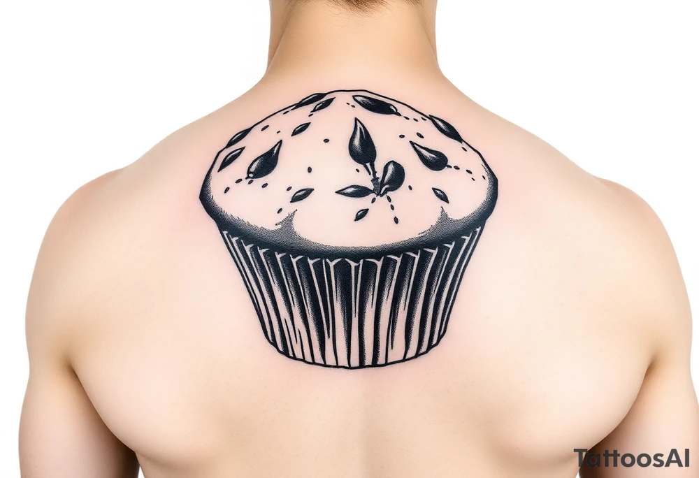muffin from blue tattoo idea