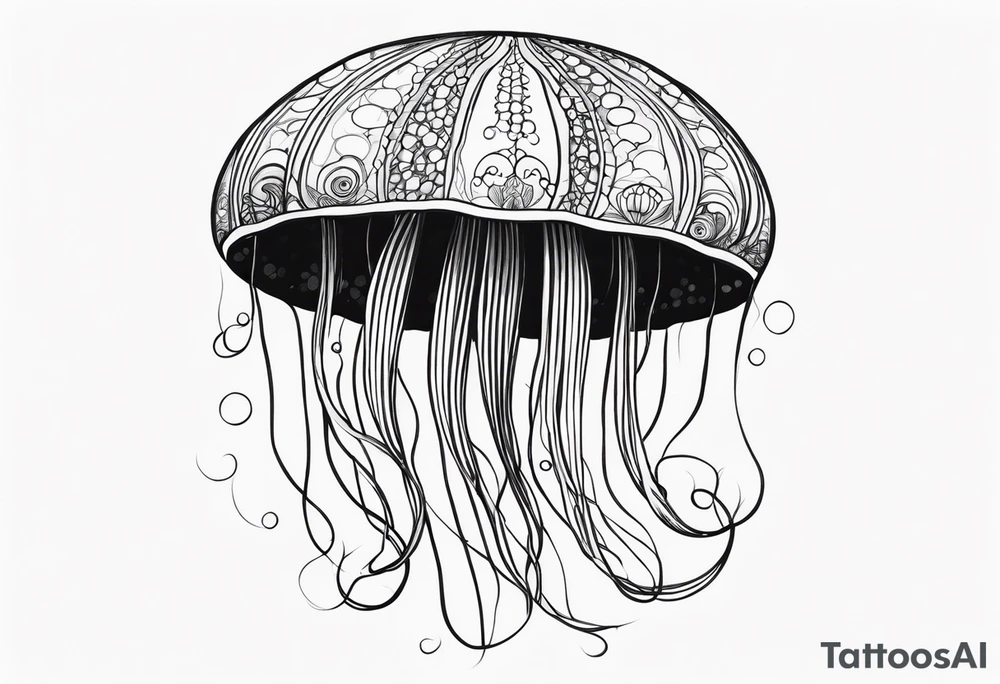 Jellyfish tattoo idea
