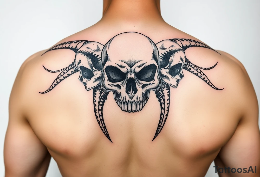 Turbin skulls tattoo idea