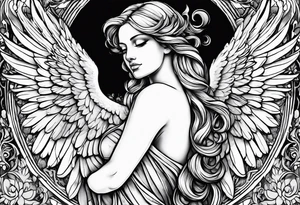 I saw the angel in the marble and carved until I set her free tattoo idea