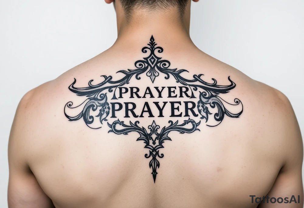 Prayer tattoo idea