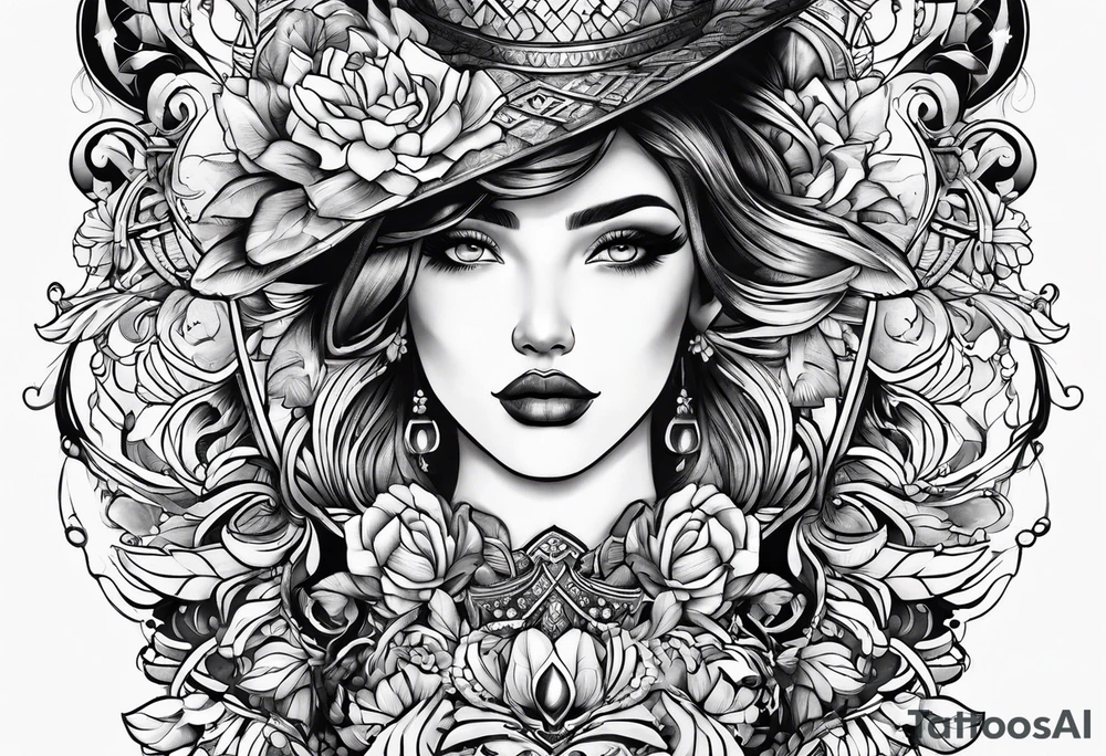 Sexy demin tattoo idea