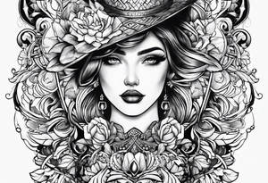 Sexy demin tattoo idea