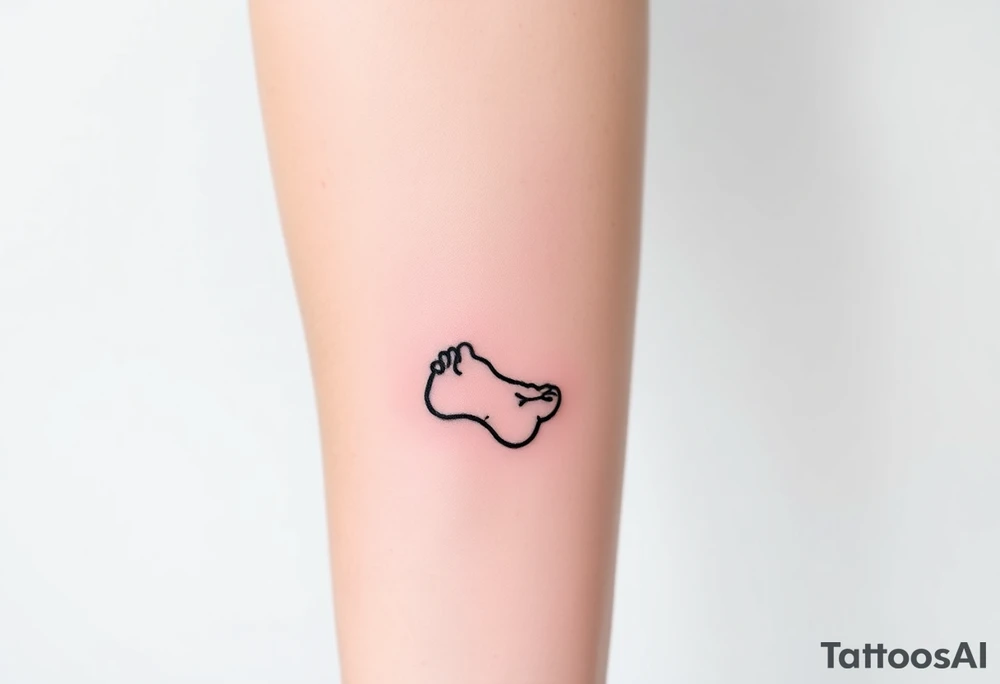 a super simple thing that can refer to achilles or achilles heel tattoo idea