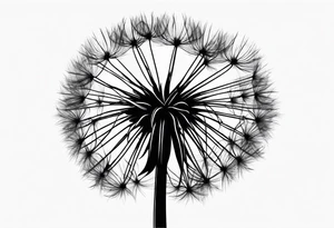 Dandelion tattoo idea