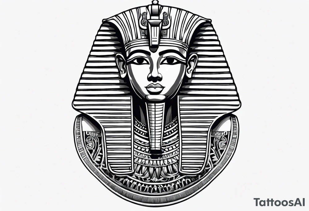 Egypt design tattoo idea