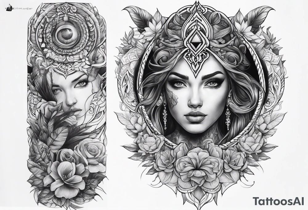 Reincarnation forearm tattoo tattoo idea