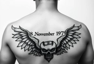 date of birth 08 november 1978 tattoo idea