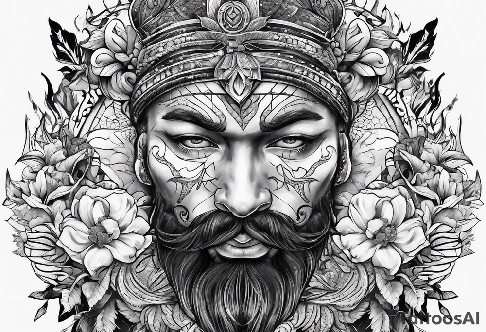 bad man tattoo idea