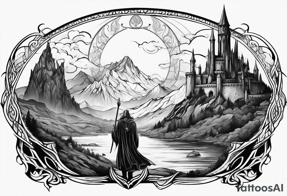 Lord of the rings tattoo idea