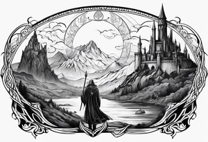 Lord of the rings tattoo idea