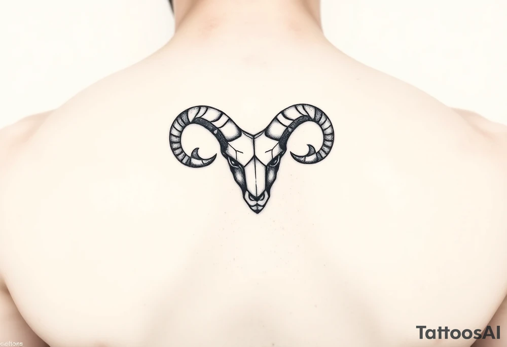 Small Aries tattoo tattoo idea