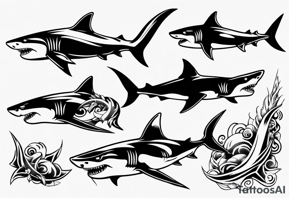 shark tattoo idea