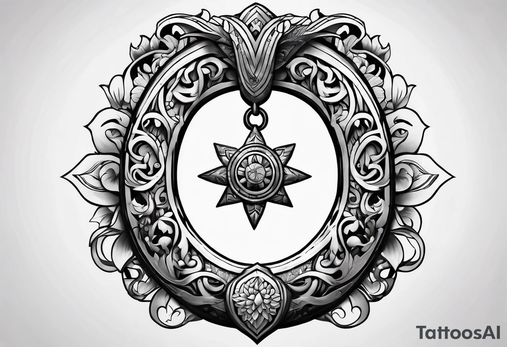 horseshoe tattoo idea