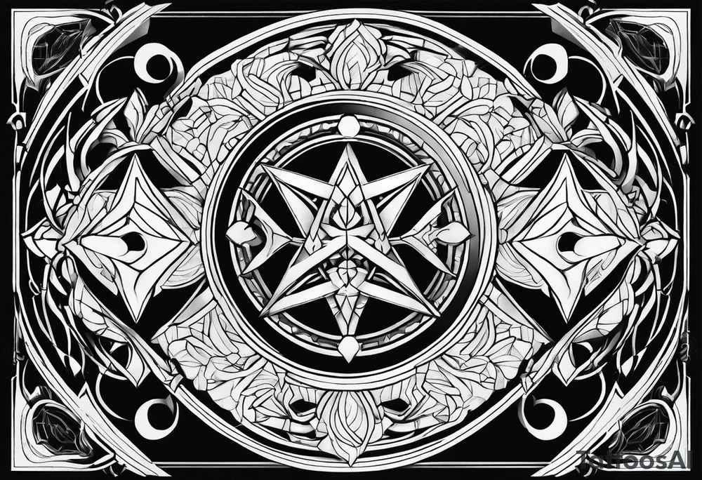 Gemini symbol tattoo idea