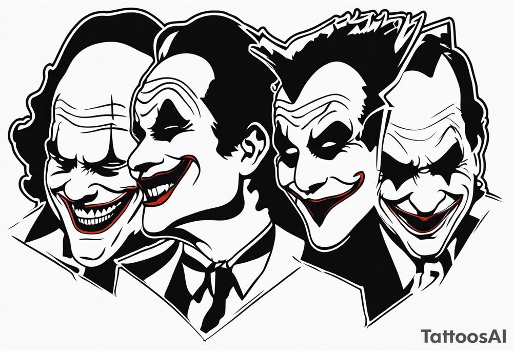 jokers hahahaha tattoo idea