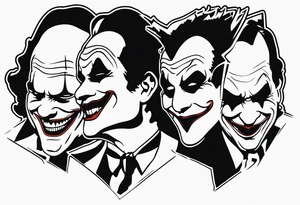 jokers hahahaha tattoo idea