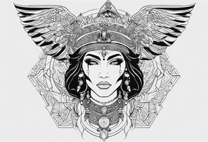 kali ma, alien goddess, valkrye, pirate, divine feminine, zenza resonance, pachamama, lotus azul, blank panther, eagle, skull, 5D, nueva gaya, dna 12 tattoo idea