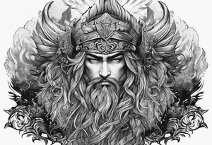 Valhalla  mist fog tattoo idea