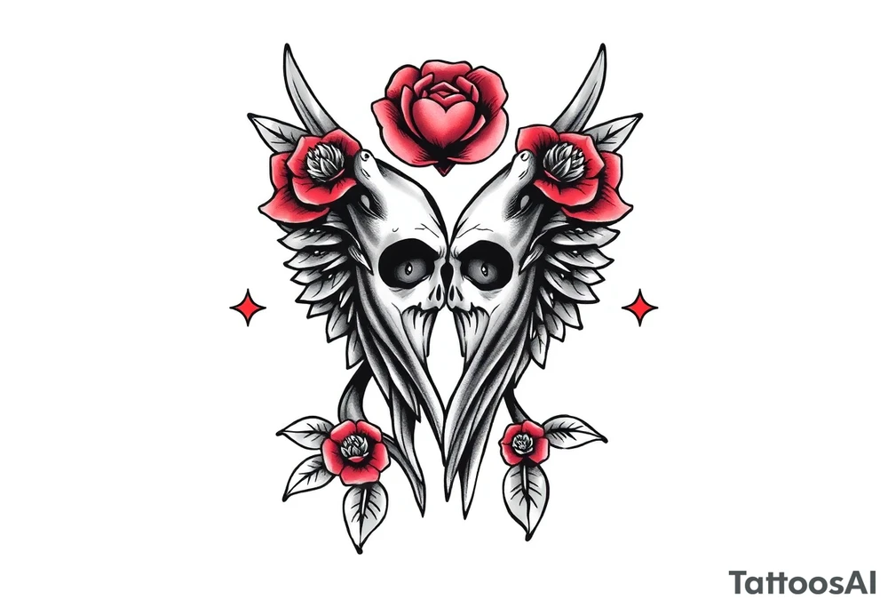 LoveHate tattoo idea