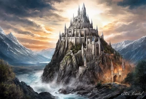 Minas tirith tattoo idea