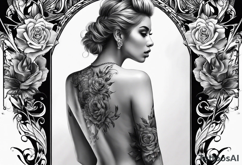 Full body back tattoo tattoo idea