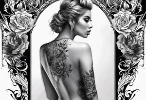 Full body back tattoo tattoo idea