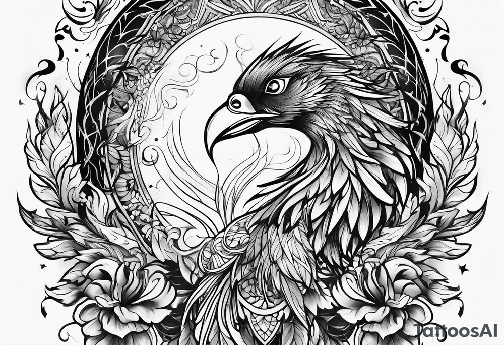PHOENIX tattoo idea