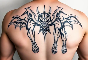 Four leg tattoo with jujutsu, Kaisen, solo leveling and demon slayer ideas tattoo idea