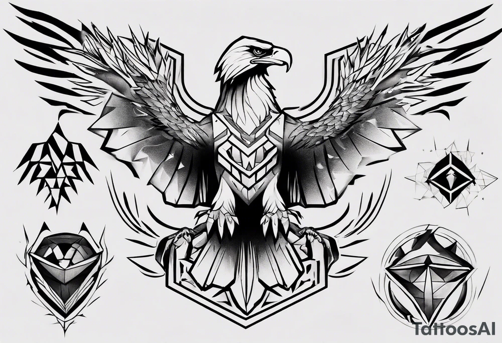 eagle tattoo idea