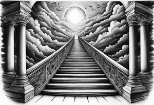 Stairway to heaven tattoo idea