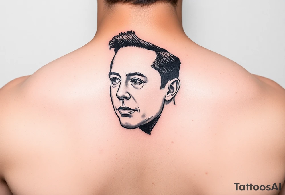 Elon Musk tattoo idea