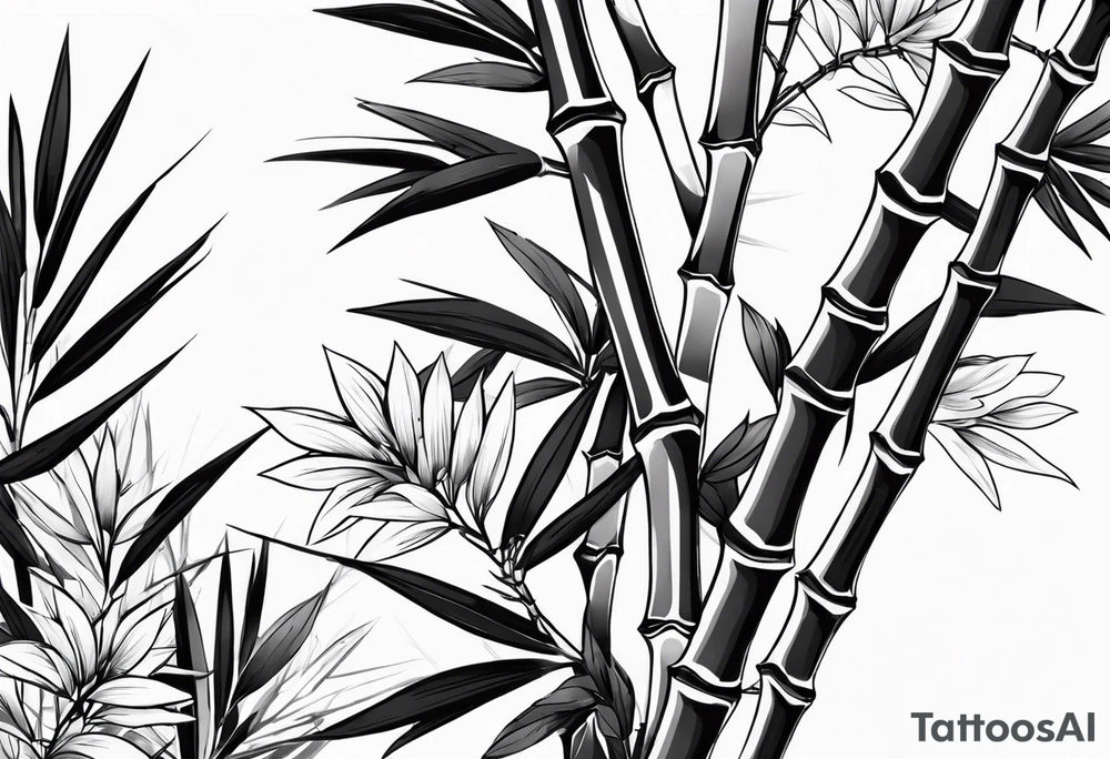 Bamboo tattoo idea