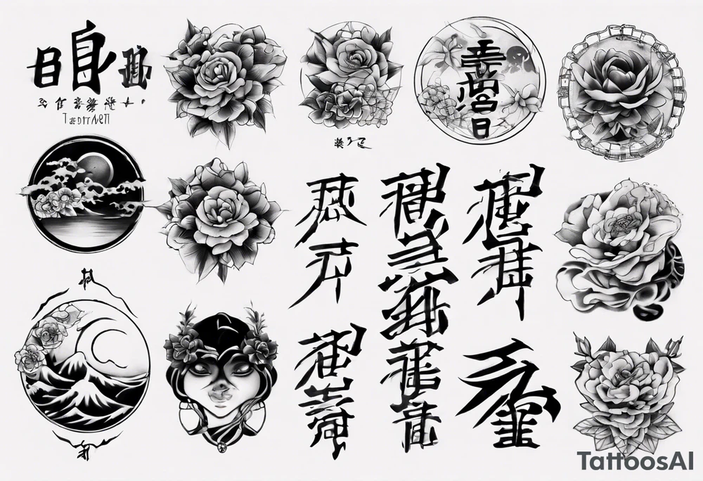 Daughters name tattoo idea